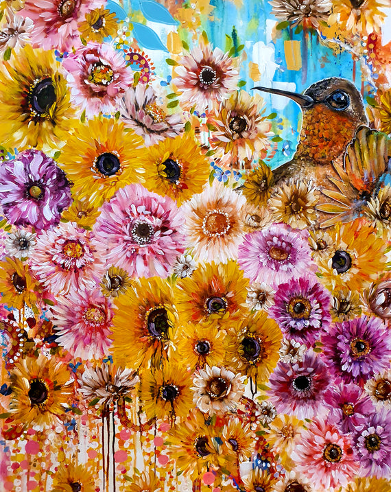 The Effloresce of the Floral Bird I