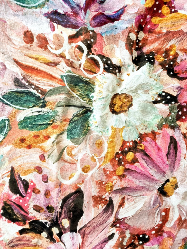 Amongst the Florals Silk Scarf - Uncommon Florals