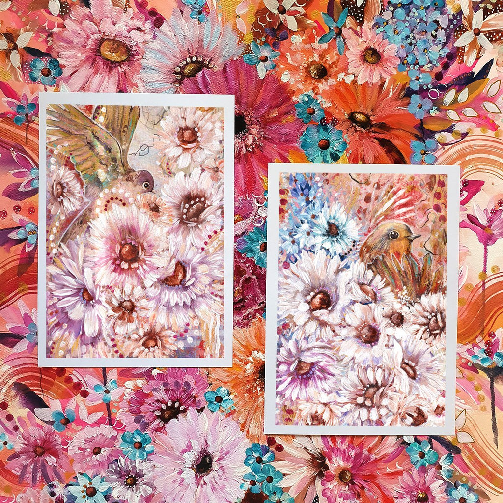 Bird of the Symphony Florals - The Set I - Uncommon Florals
