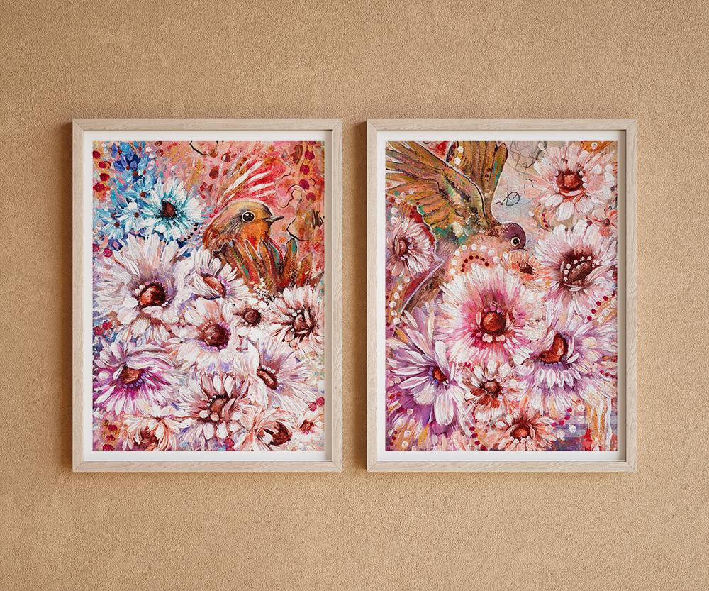 Bird of the Symphony Florals - The Set I - Uncommon Florals