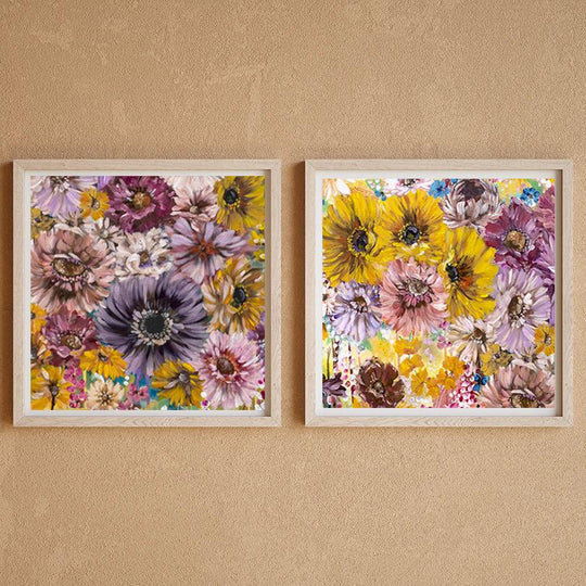 The Effloresce of Floral Blooms - Square Set