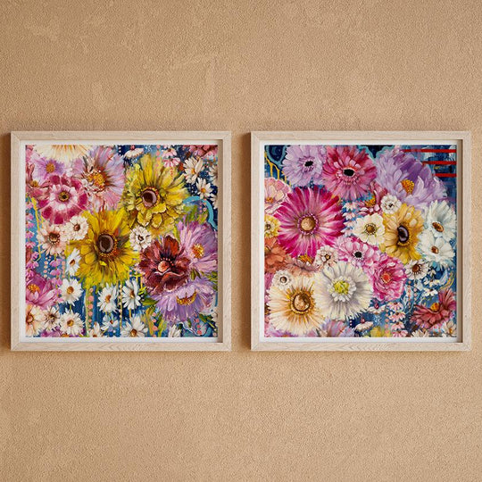 The Small Effloresce of the Florals VI - Square Set