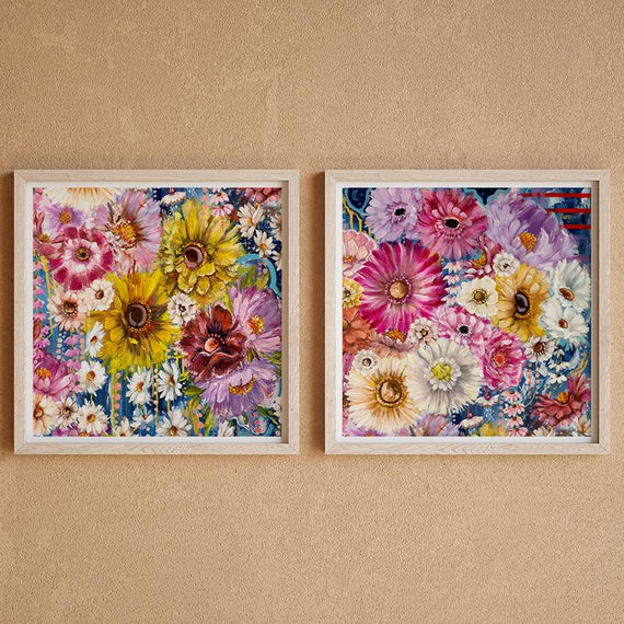 The Small Effloresce of the Florals VI - Square Set